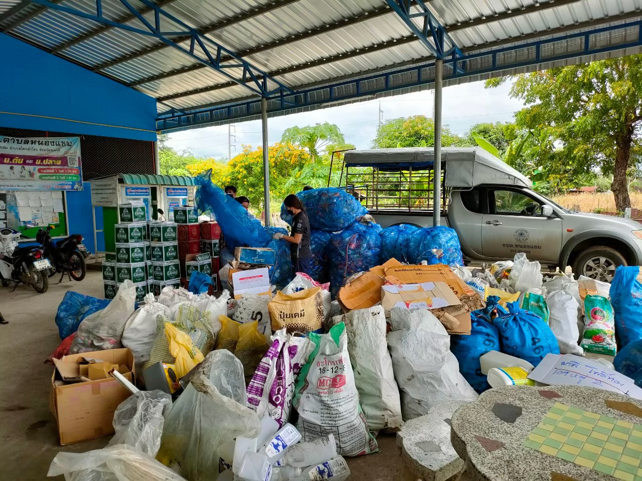 จัดกิจกรรมรับซื้อขยะ Recycle