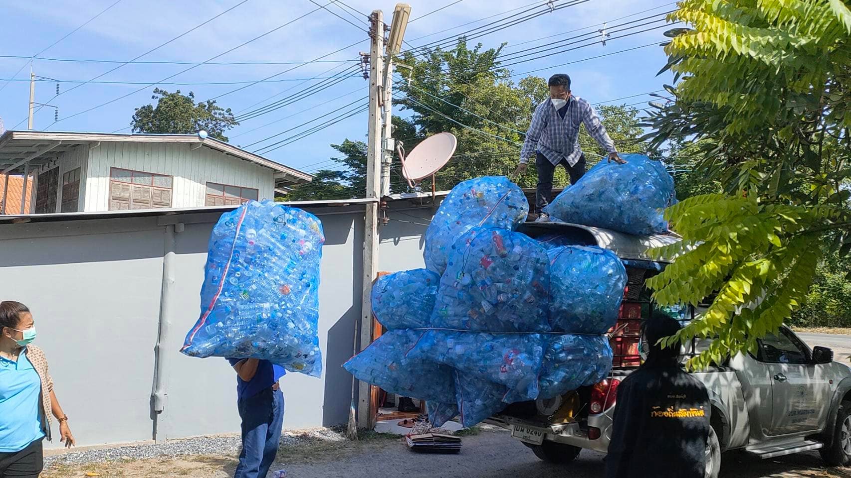 จัดกิจกรรมรับซื้อขยะ Recycle