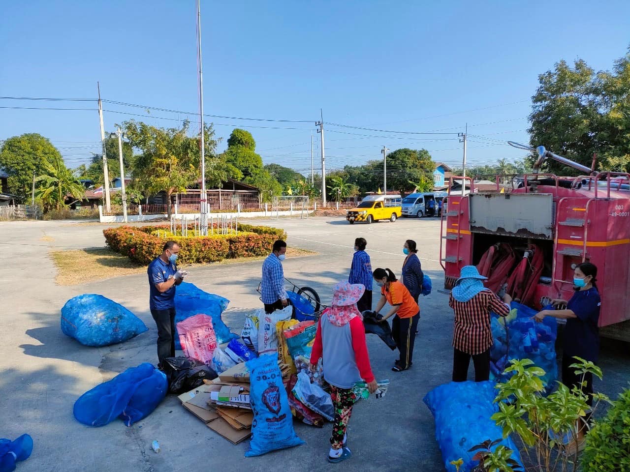 จัดกิจกรรมรับซื้อขยะ Recycle