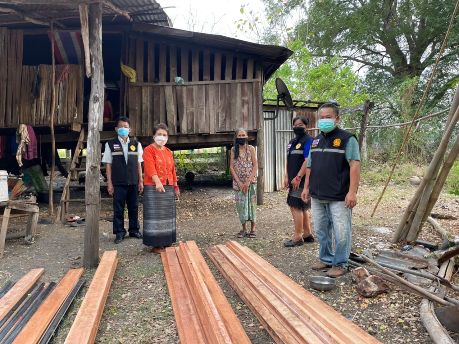 โครงการปรับสภาพแวดล้อมและสิ่งอำนวยความสะดวกของผู้สูงอายุให้เหมาะสมและปลอดภัย ประจำปีงบประมาณ พ.ศ.2565