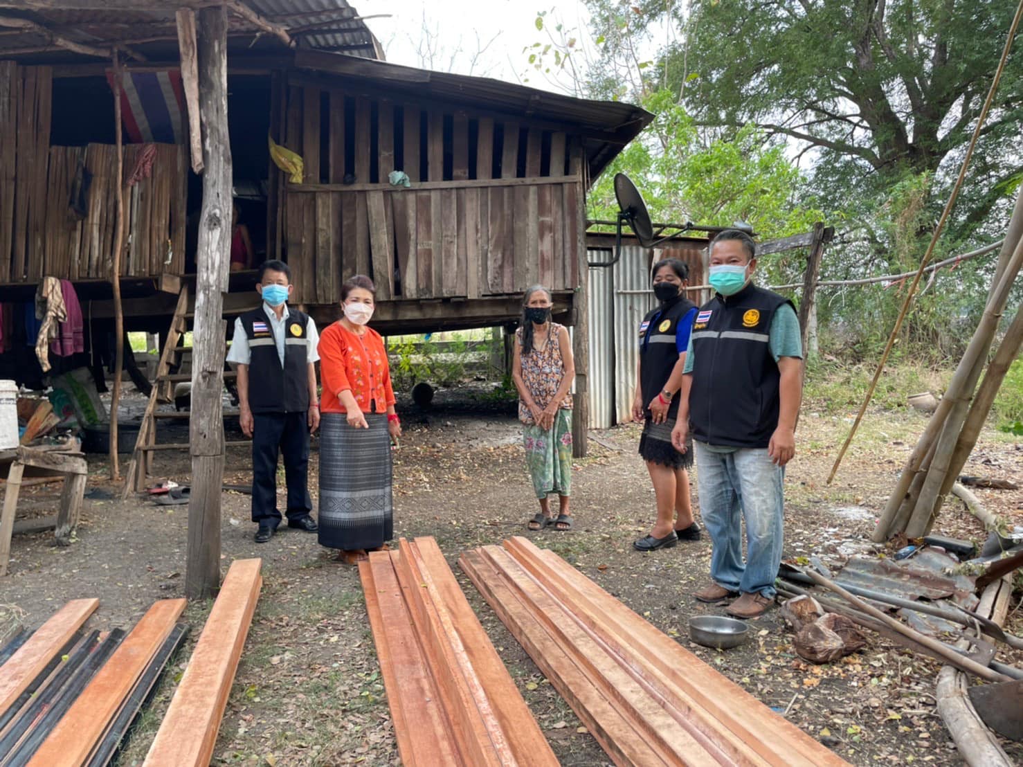 โครงการปรับสภาพแวดล้อมและสิ่งอำนวยความสะดวกของผู้สูงอายุให้เหมาะสมและปลอดภัย ประจำปีงบประมาณ พ.ศ.2565