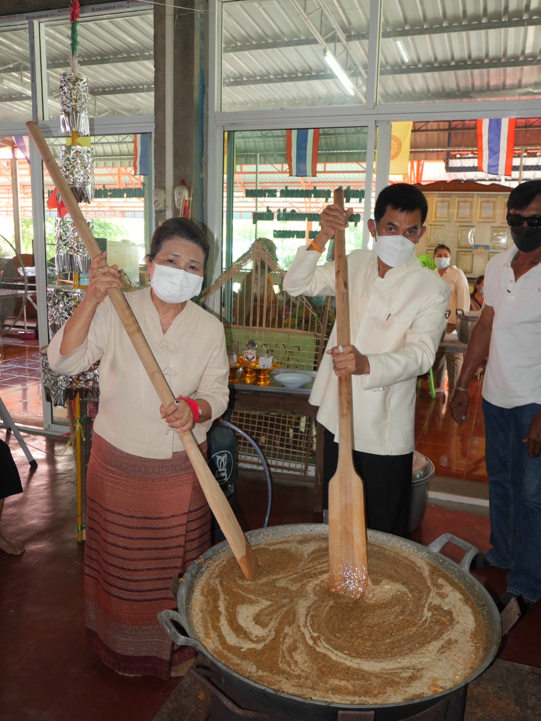 โครงการสืบสานวัฒนธรรม ประเพณีกวนข้าวทิพย์ ประจำปี 2566