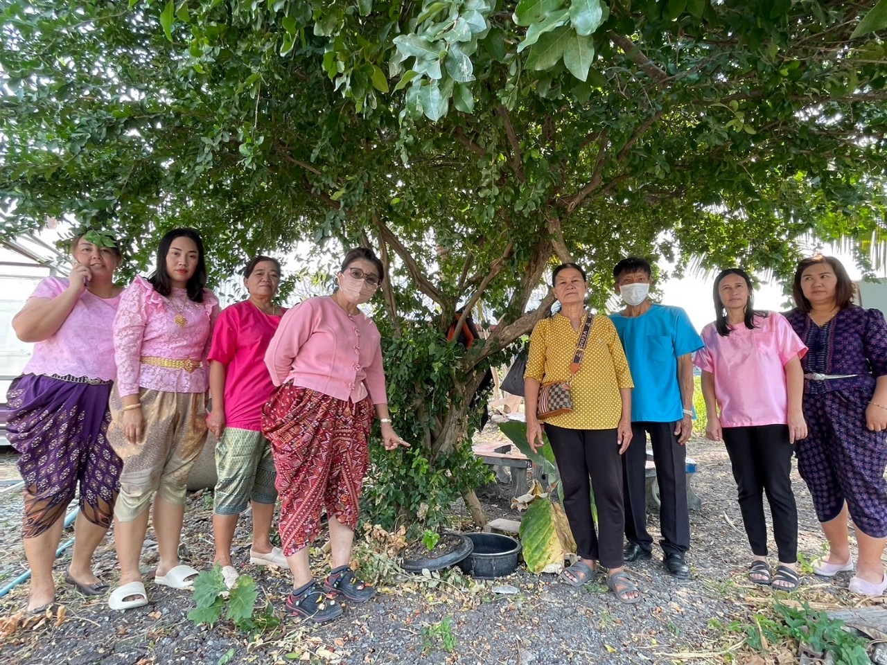 ลงพื้นที่สำรวจถังขยะเปียกในหมู่บ้านหนองไผ่เหลือง