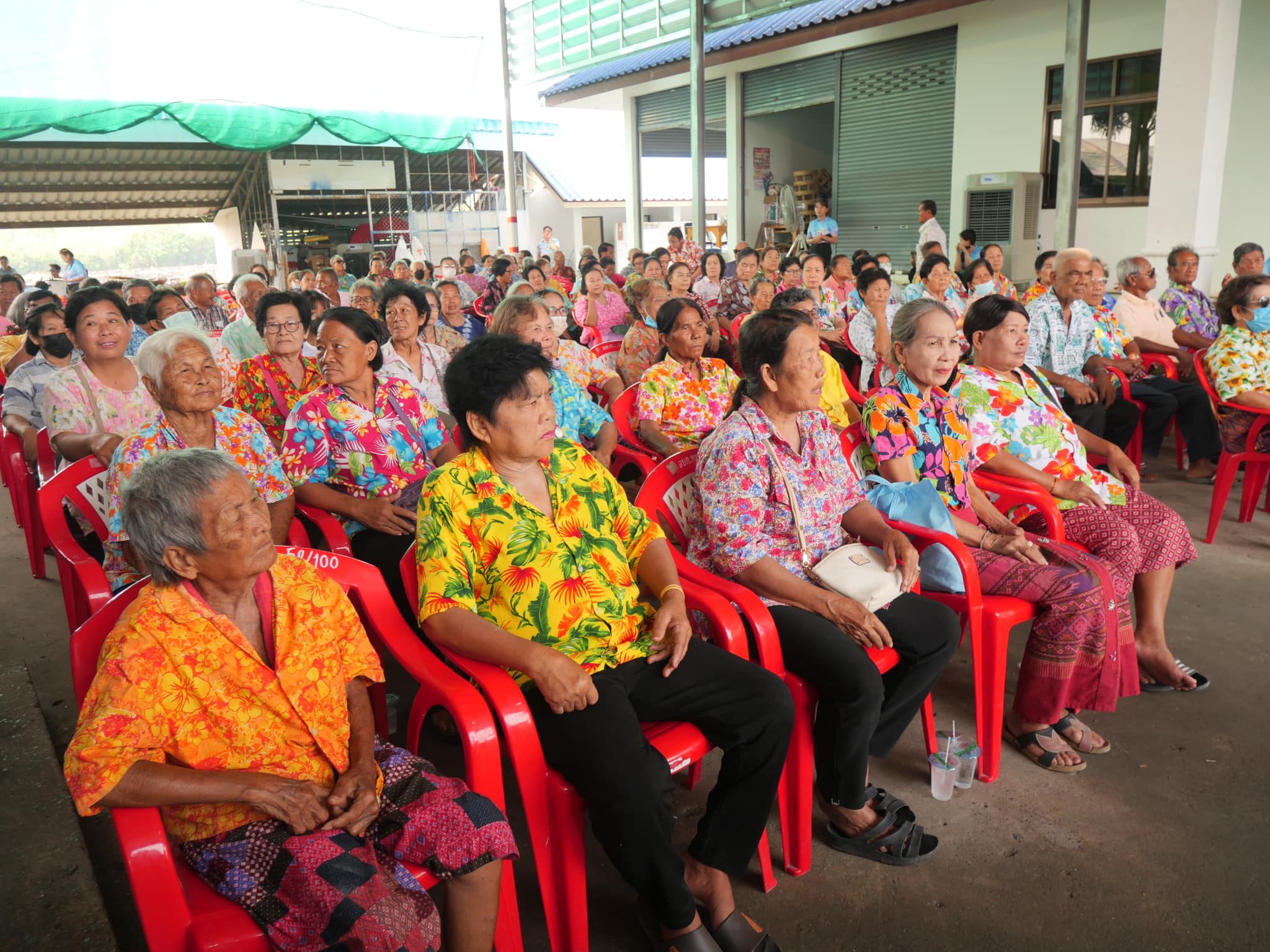 โครงการอบรบส่งเสริมกิจกรรมผู้สูงอายุ