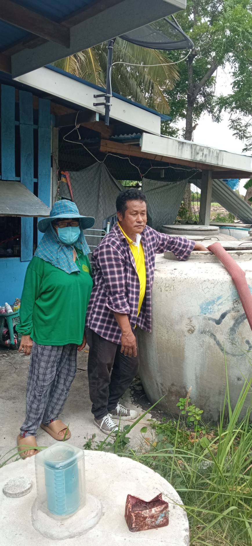 ส่งน้ำให้กับประชาชนหมู่ที่ 4 หมู่ที่ 8 และหมู่ที่ 12 ตำบลหนองแขม อำเภอโคกสำโรง จังหวัดลพบุรี