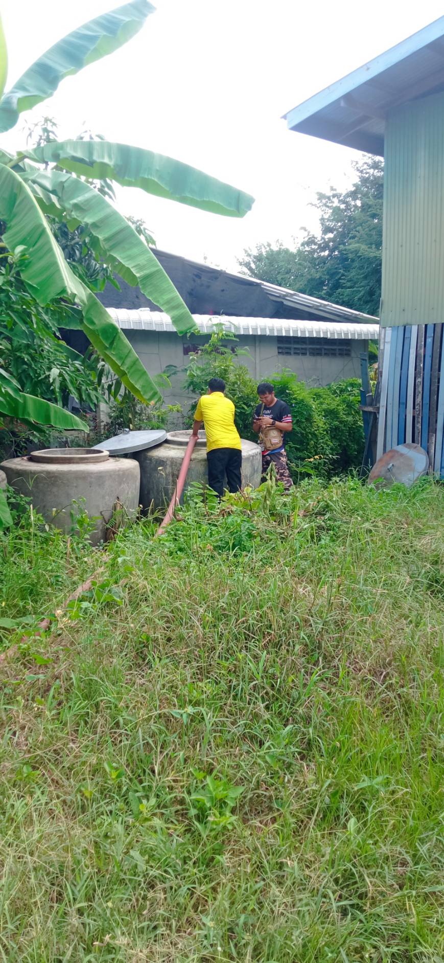 ส่งน้ำให้กับประชาชนหมู่ที่ 2 ตำบลหนองแขม อำเภอโคกสำโรง จังหวัดลพบุรี