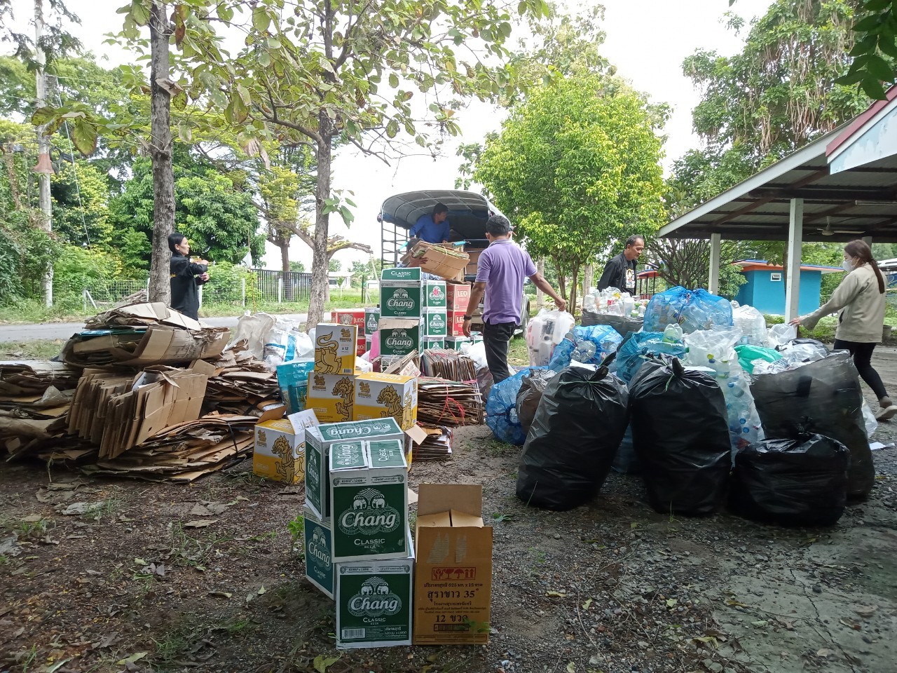 กิจกรรมรับซื้อขยะ Recycle