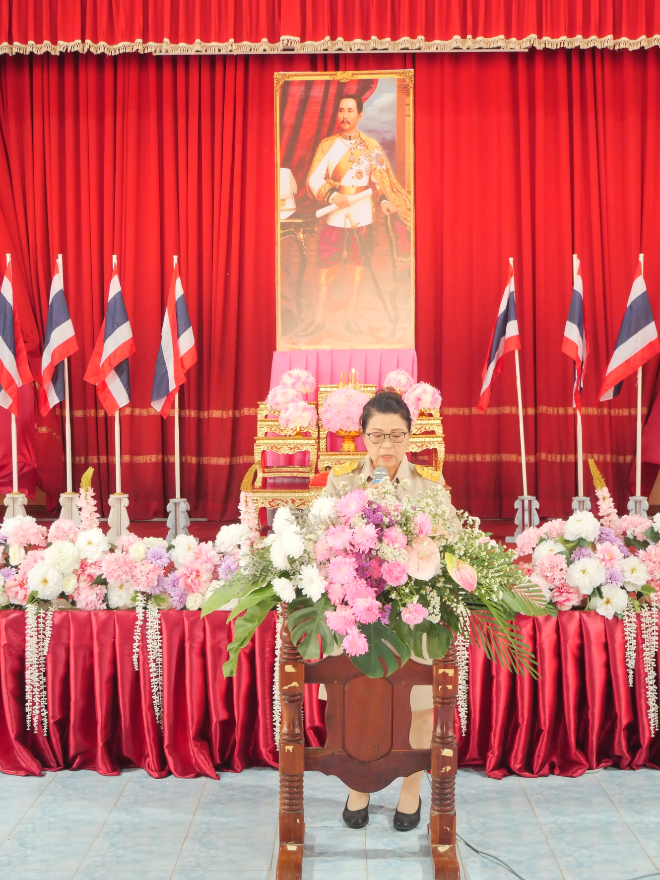 พิธีถวายราชสักการะและกล่าวราชสดุดี พระบาทสมเด็จพระจุลจอมเกล้าเจ้าอยู่หัว รัชกาลที่ 5 เนื่องใน “วันท้องถิ่นไทย ประจำปี 2568”