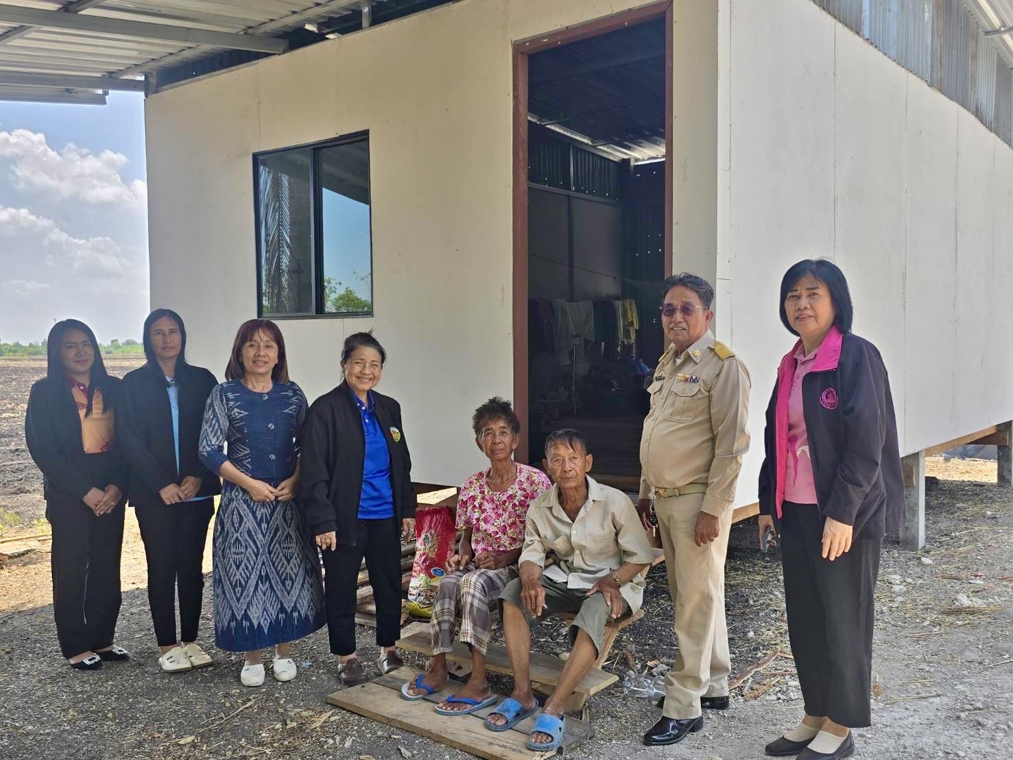 ตรวจเยี่ยมบ้านผู้พิการ ตามโครงการ ปรับสภาพแวดล้อมที่อยู่อาศัยสำหรับคนพิการ
