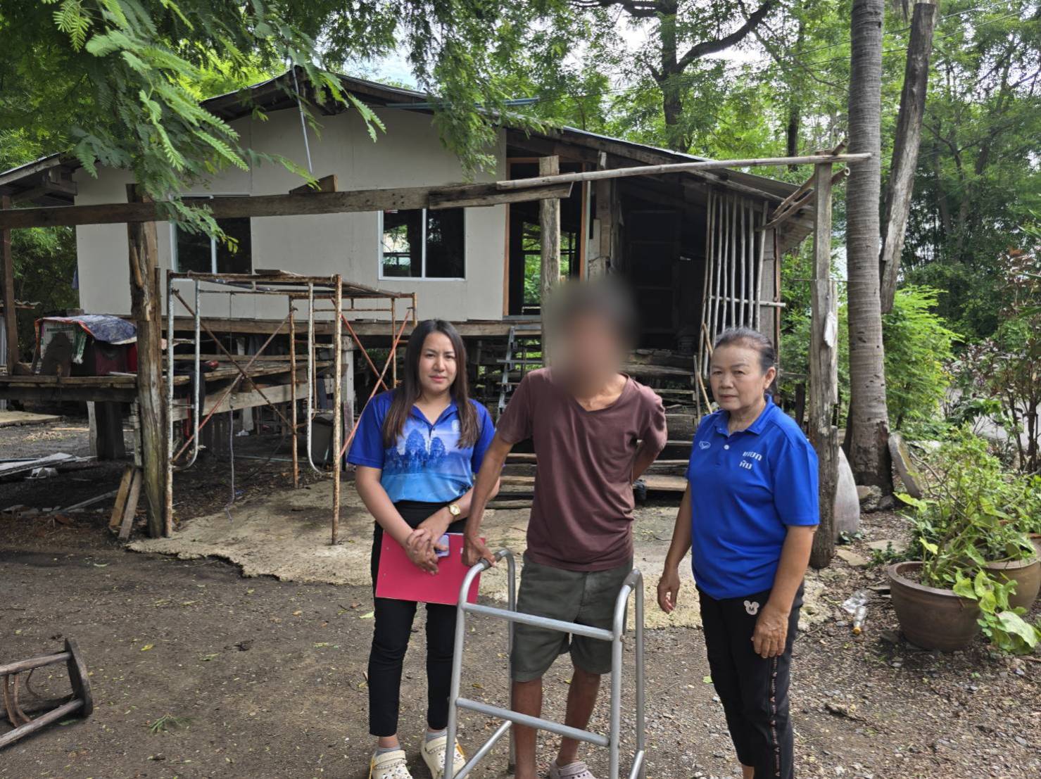 สำรวจผู้ประสบปัญหาทางสังคม ผู้มีรายได้น้อย ในพื้นที่ตำบลหนองแขม อำเภอโคกสำโรง จังหวัดลพบุรี