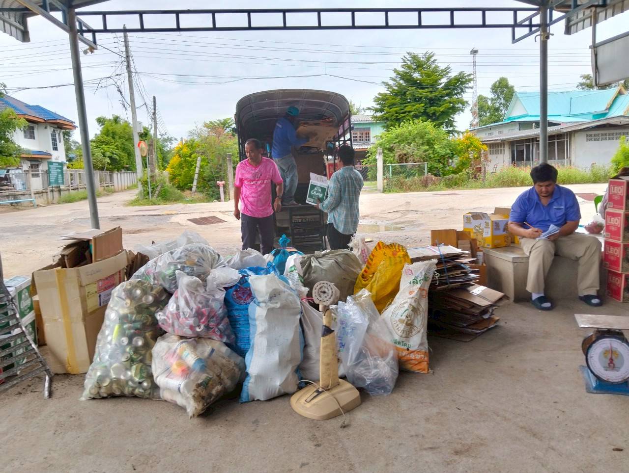 กิจกรรมรับซื้อขยะ Recycle