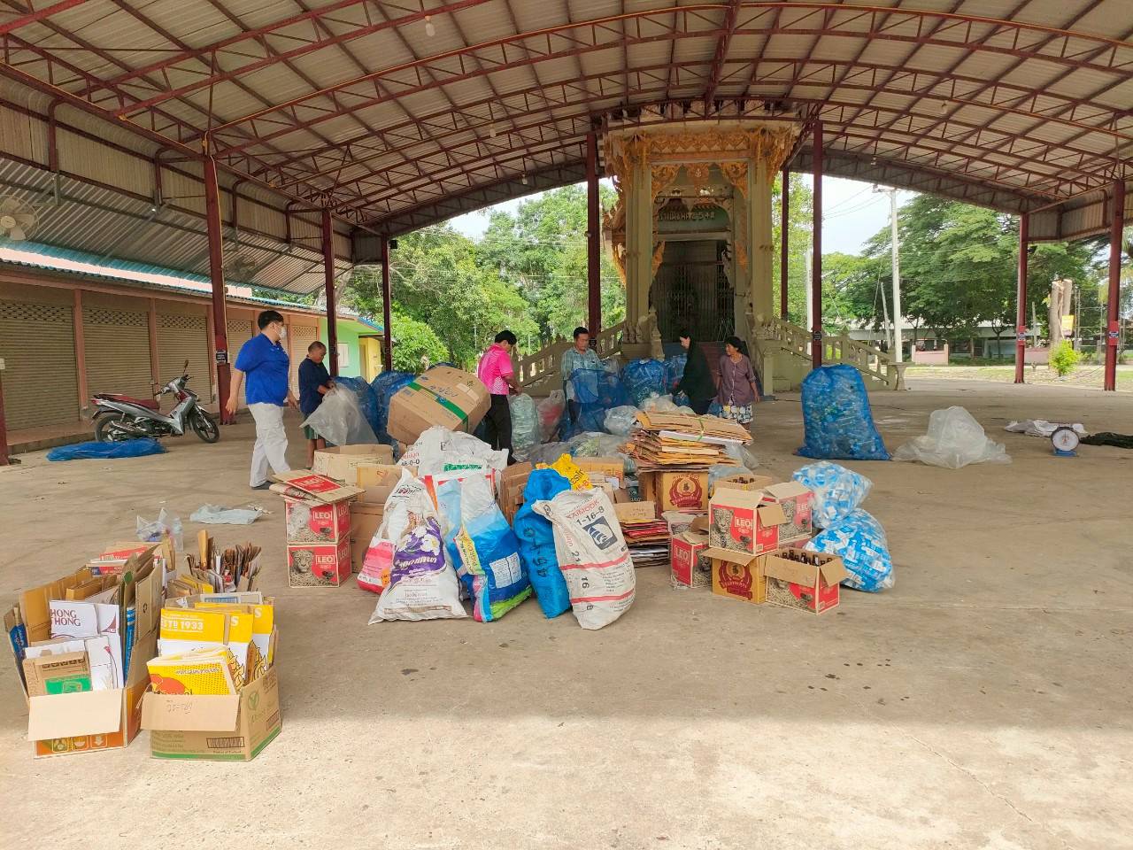 กิจกรรมรับซื้อขยะ Recycle