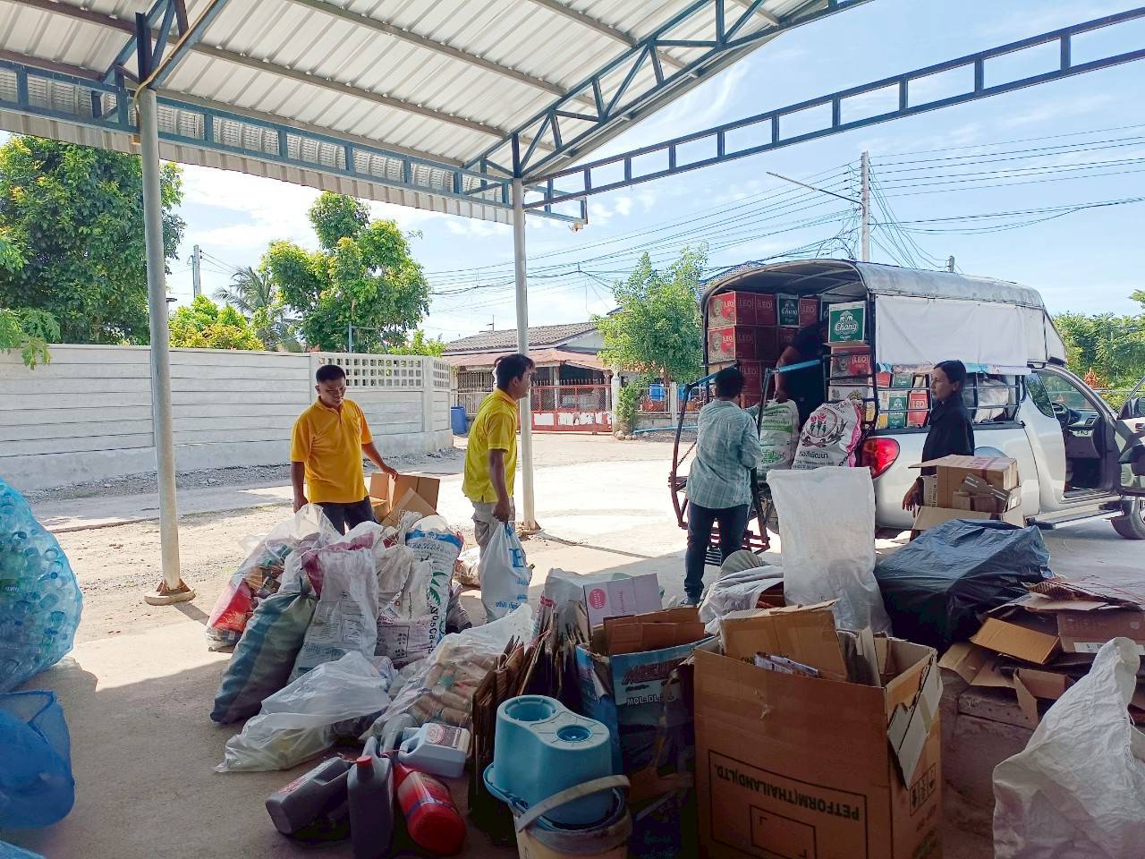 กิจกรรมรับซื้อขยะ Recycle