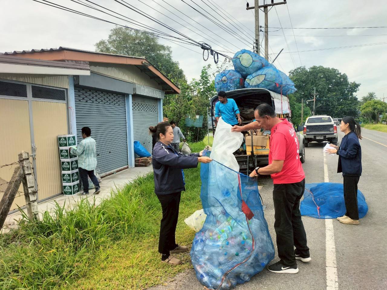 กิจกรรมรับซื้อขยะ Recycle