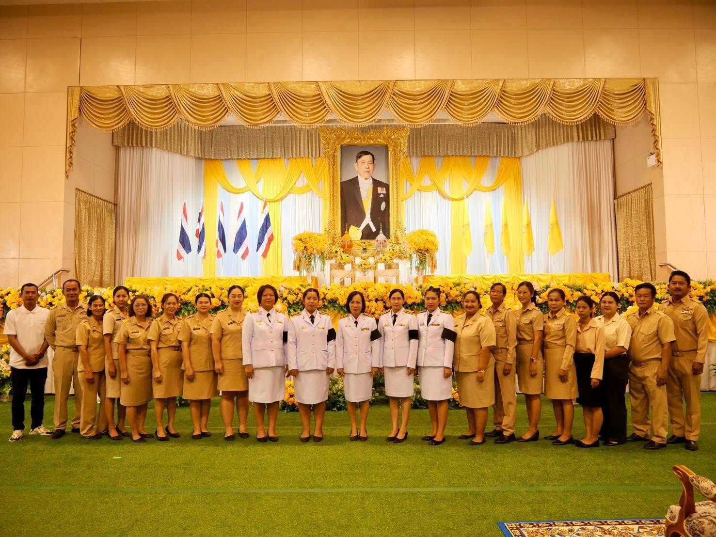 กิจกรรมเฉลิมพระเกียรติพระบาทสมเด็จพระเจ้าอยู่หัว เนื่องในโอกาสวันเฉลิมพระชนมพรรษา (ช่วงเช้า)
